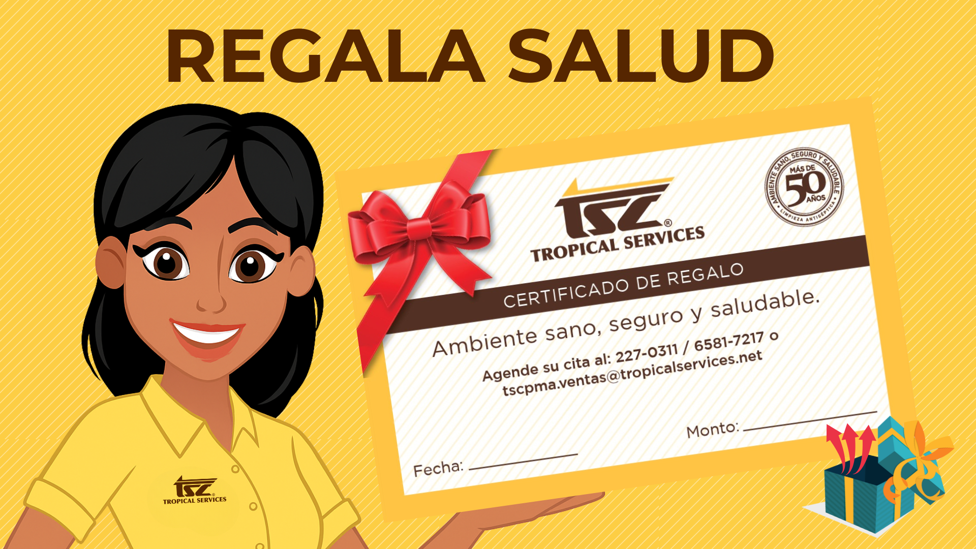 Regala lo que nadie espera y todos necesitan: Salud