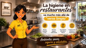 La higiene en restaurantes va mucho más allá de "verse limpio"
