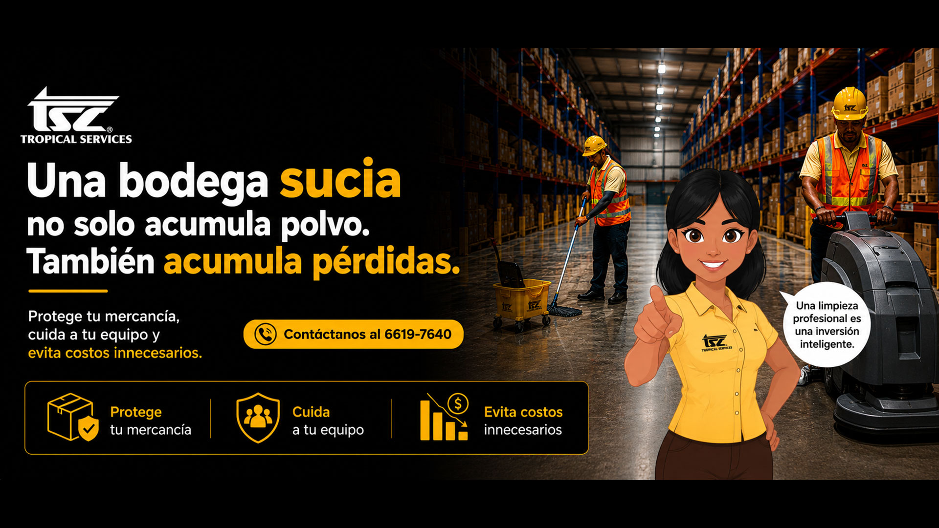 Una bodega sucia no solo acumula polvo. También puede acumular pérdidas.